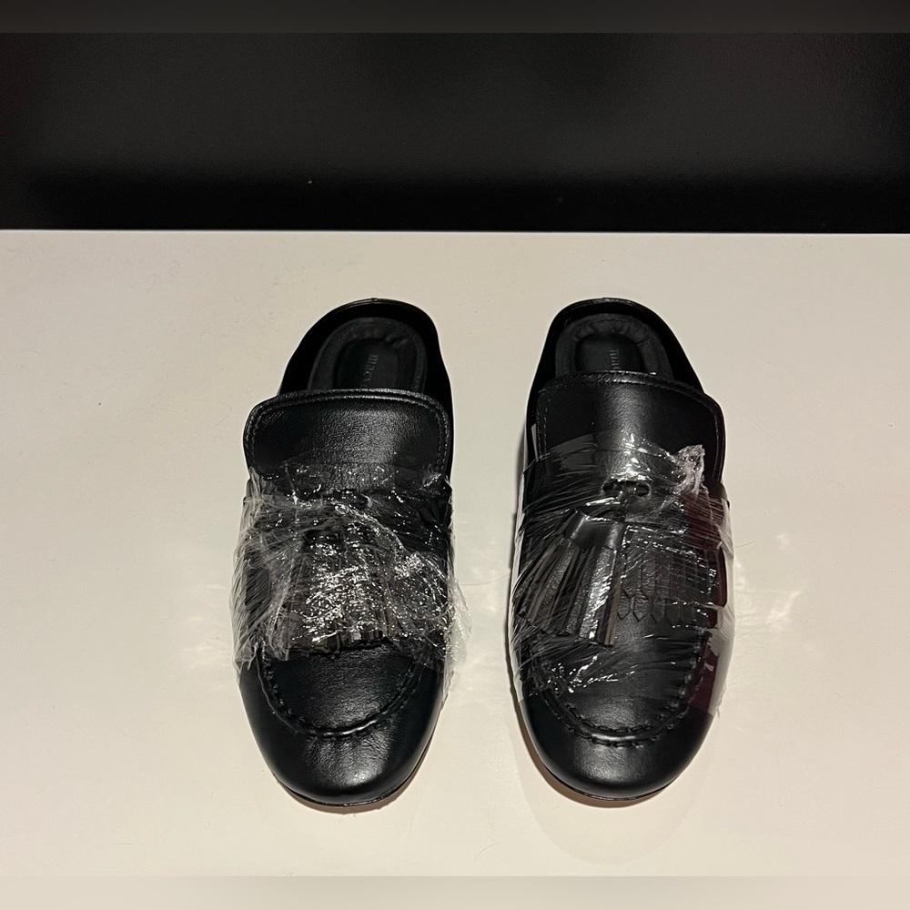 NIB Maeve Kiltie Tassel Loafer Mule - Picture 4 of 8